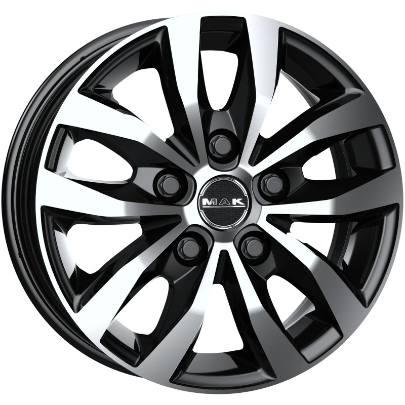 Janta aliaj MAK LOAD 5 3 6.5x15 5X160 ET58 BLACK MIRROR