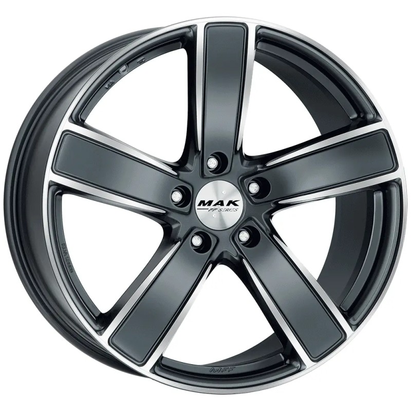 Janta aliaj MAK TURISMO-D-FF 11.5x21 5X130 ET58 GUN MET-MIRROR FACE