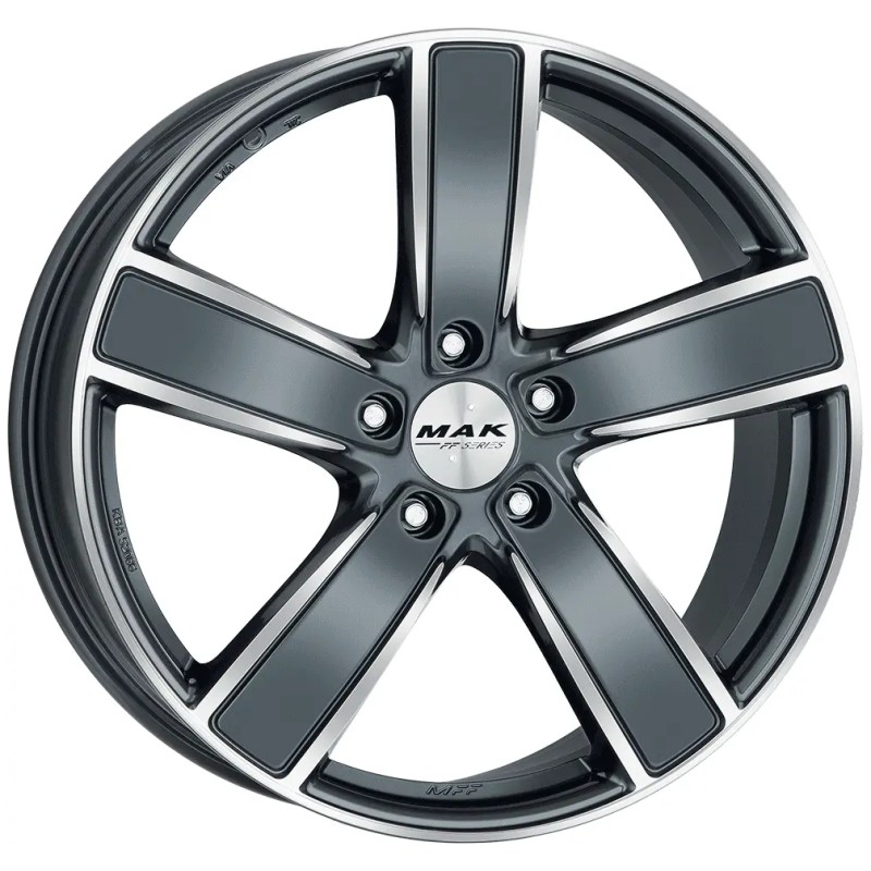 Janta aliaj MAK TURISMO-FF 9.5x20 5X130 ET65 GUN MET-MIRROR FACE