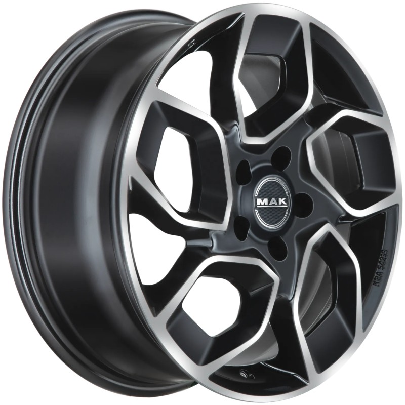 Janta aliaj MAK EXPRESS 3 7.5x18 5X160 ET50 BLACK MIRROR