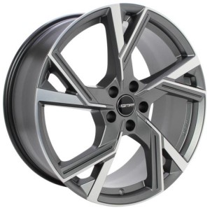 JANTA GMP ANGEL 8/19 5x112 ET35 Matt anthracite polished CB 66.5