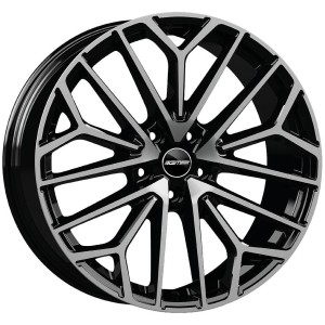 JANTA GMP MATERIA 10/22 5x112 ET18 Black polished CB 66.5
