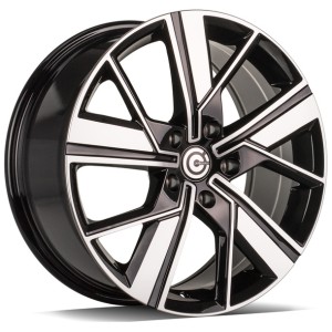 Janta aliaj Carbonado Iron 8.0x18" 5x120 ET50 BFP - Black Front Polished