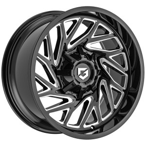 Janta aliaj FONDMETAL 769 SEQUENCE (GEAR OFF ROAD) 10x20 165.1 ET-19 GLOSSY BLACK MILLED