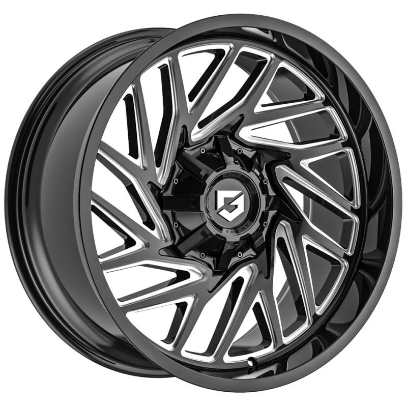 Janta aliaj FONDMETAL 769 SEQUENCE (GEAR OFF ROAD) 10x22 165.1 ET-19 GLOSSY BLACK MILLED