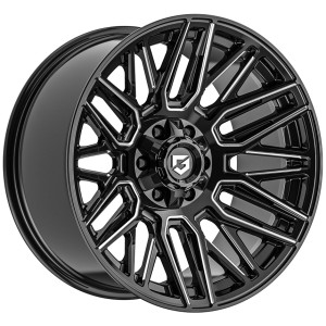 Janta aliaj FONDMETAL 770 EDGE (GEAR OFF ROAD) 10x20 135 ET-19 GLOSSY BLACK MILLED