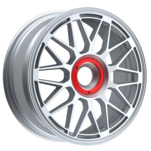 Janta aliaj FONDMETAL 9EVO Monodado 10.5x20 130 ET48 GLOSSY SILVER