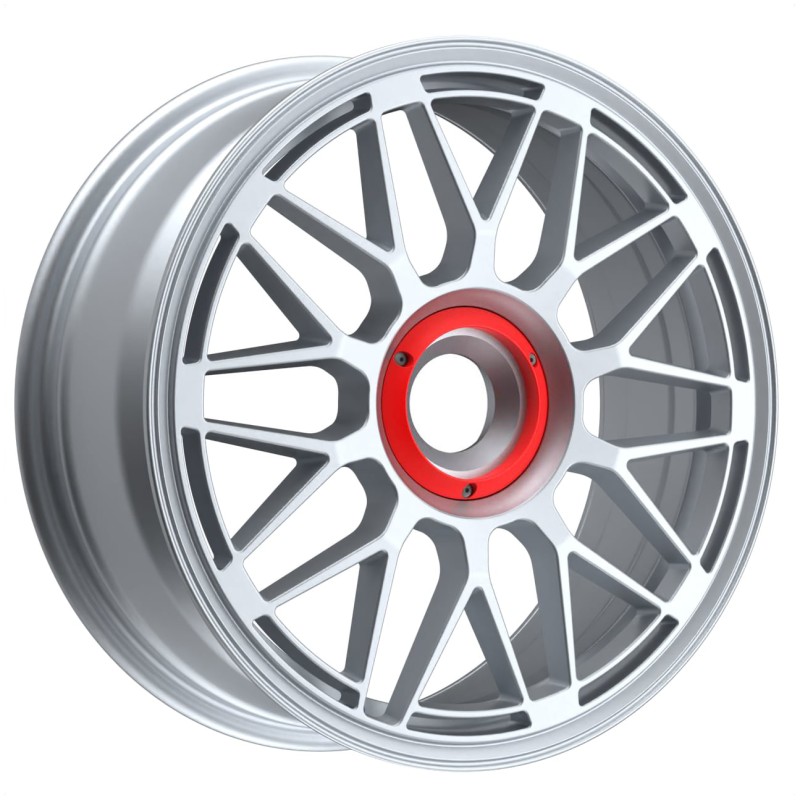 Janta aliaj FONDMETAL 9EVO Monodado 10.5x20 130 ET48 GLOSSY SILVER