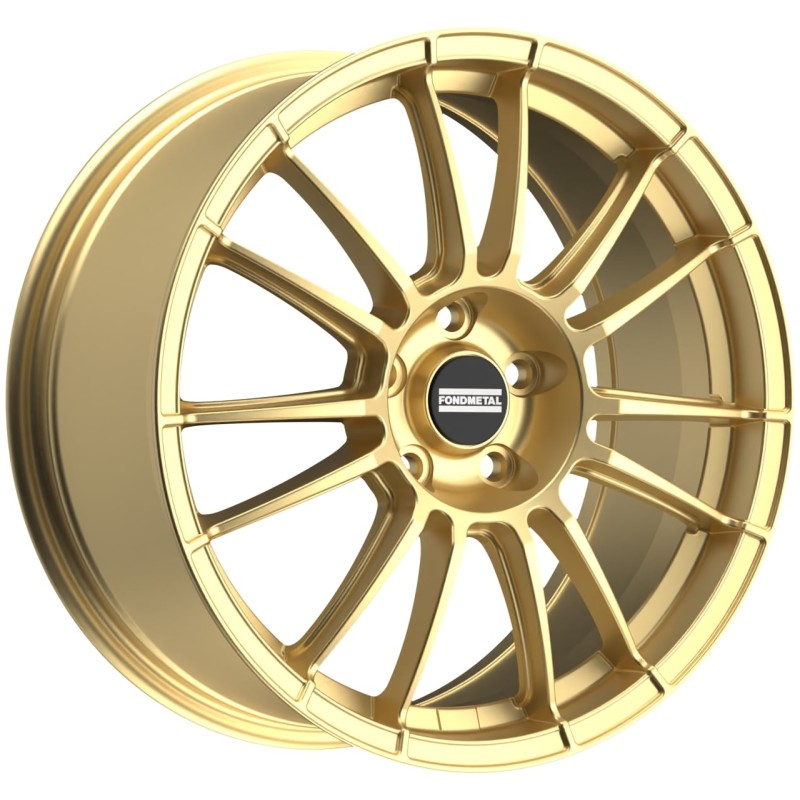 Janta aliaj FONDMETAL 9RR 7x17 112 ET42 GLOSSY GOLD