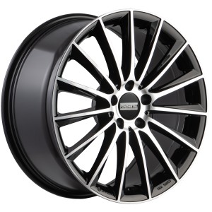 Janta aliaj FONDMETAL AIDON (FMI04) 9.5x20 112 ET41 GLOSSY BLACK MACHINED