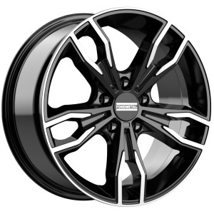 Janta aliaj FONDMETAL ALKE (FMI02) 8.5x20 120 ET25 GLOSSY BLACK MACHINED