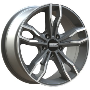 Janta aliaj FONDMETAL ALKE (FMI02) 9.5x20 112 ET43 MATT TITANIUM MACHINED