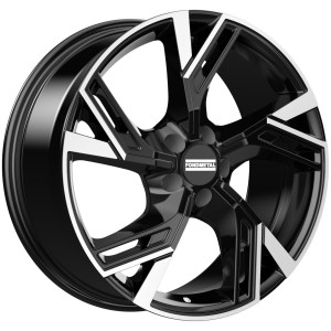 Janta aliaj FONDMETAL ATENA (FMI07) 8x18 108 ET45 GLOSSY BLACK PART.MACHINED