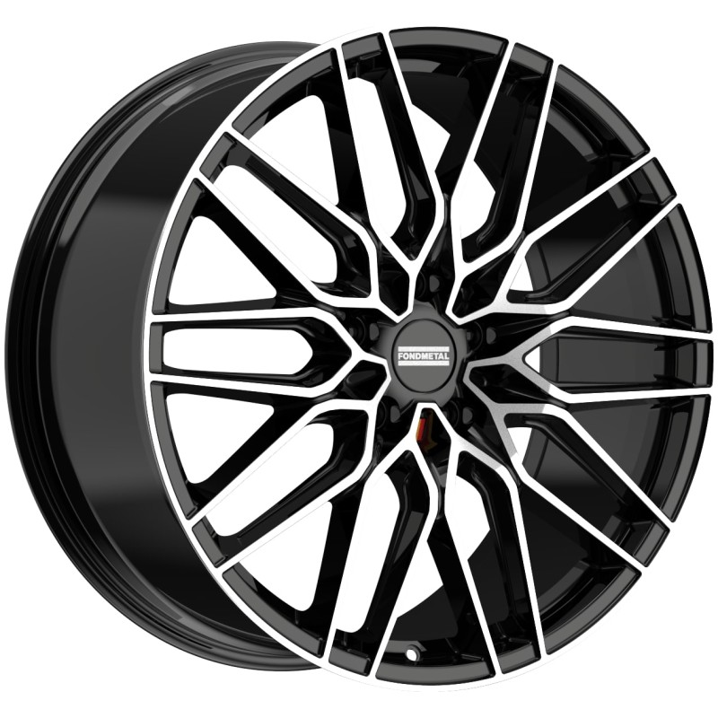 Janta aliaj FONDMETAL CRATOS (FMI09) 9.5x21 120 ET26 GLOSSY BLACK MACHINED