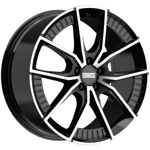 Janta aliaj FONDMETAL ELATHA (FMI11) 9.5x21 112 ET20 GLOSSY BLACK MACHINED
