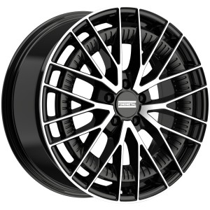 Janta aliaj FONDMETAL KARI (FMI12) 10x21 112 ET55 GLOSSY BLACK MACHINED