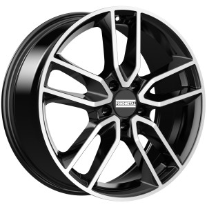 Janta aliaj FONDMETAL KOROS (FMI06) 6.5x18 114.3 ET32 GLOSSY BLACK MACHINED