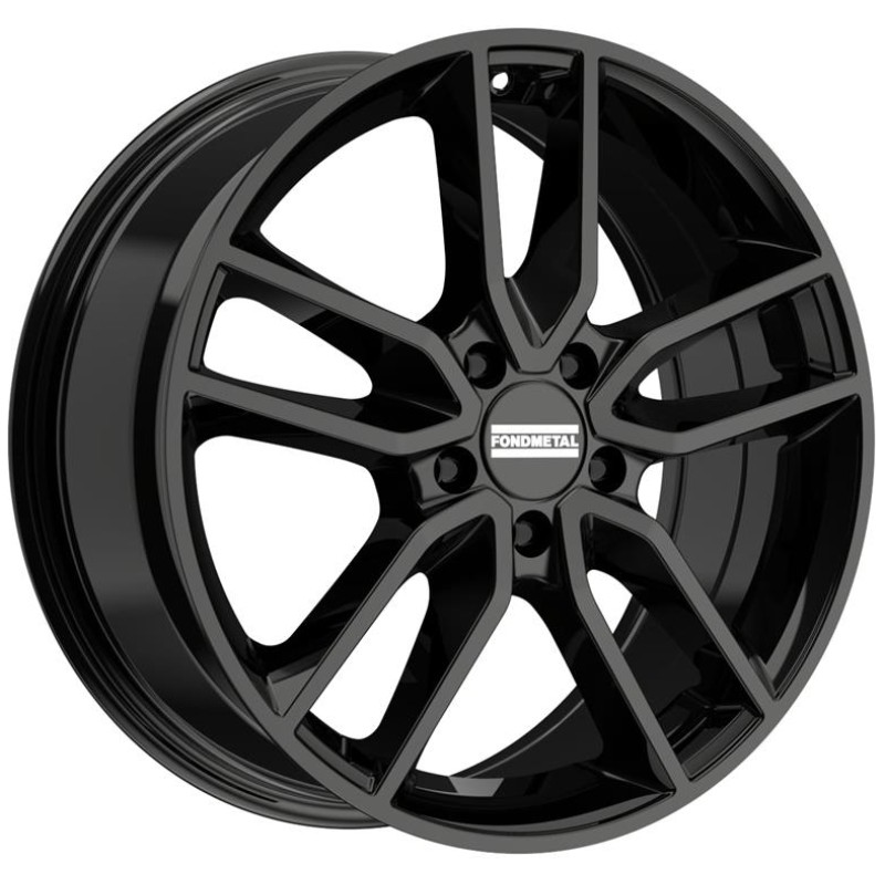 Janta aliaj FONDMETAL KOROS (FMI06) 7.5x19 108 ET47 GLOSSY BLACK MACHINED