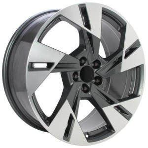 JANTA Origineel AUDI E-TRON 4KE601025T NO CAPS 9/20 5x112 ET38 Anthracite polished CB 66.5