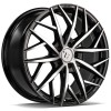 Janta aliaj seventy9 SSF-1 8.0x18" 5x112 ET30 BFP - Black Front Polished