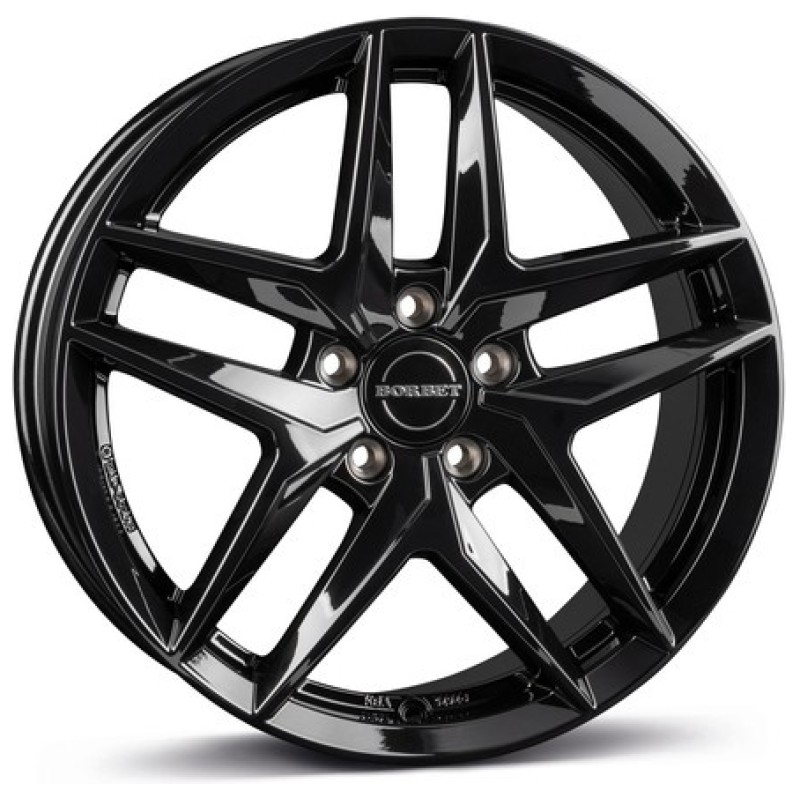 Janta aliaj Borbet Z 8.0x18" 5x112 ET38 BG - Black Glossy