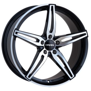 Janta aliaj Carmani 15 Oskar 7.5x18" 5x112 ET47 BP - Black polished