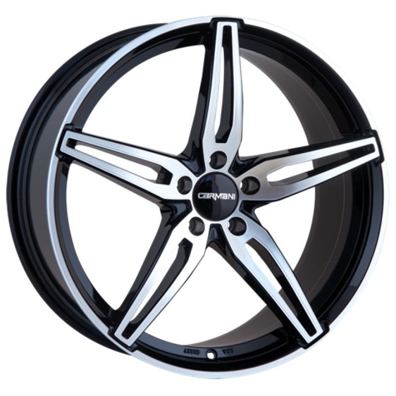 Janta aliaj Carmani 15 Oskar 7.5x18" 5x112 ET47 BP - Black polished