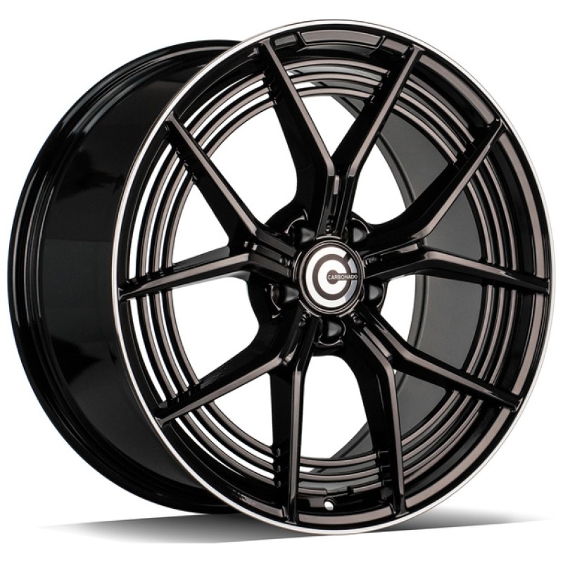 Janta aliaj Carbonado Pure 8.5x20" 5x112 ET35 BGLP - Black Glossy Lip Polished