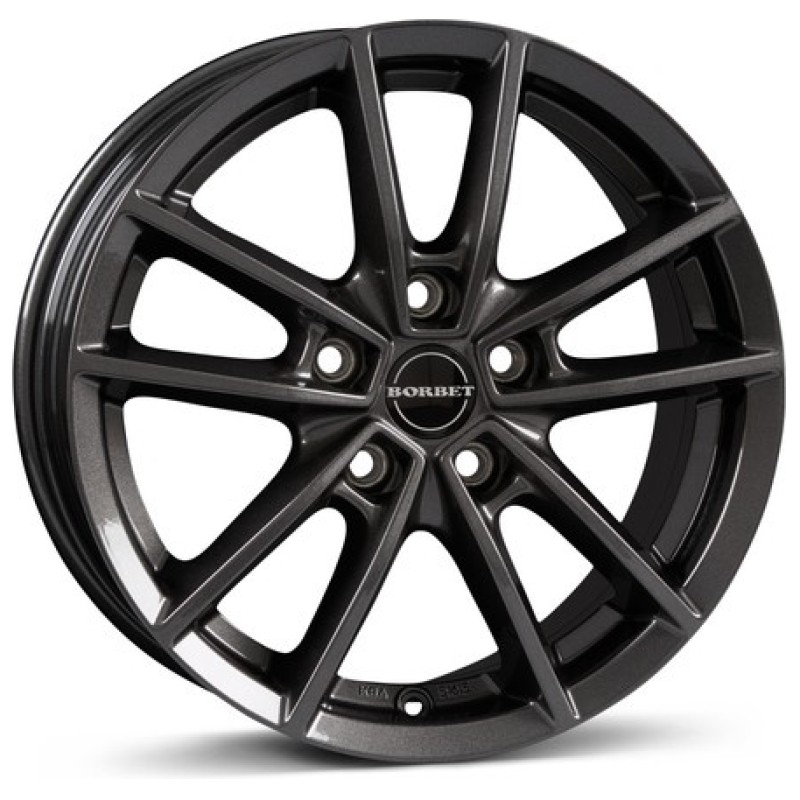 Janta aliaj Borbet W 8.5x21" 5x112 ET35 MAG - mistral anthracite glossy