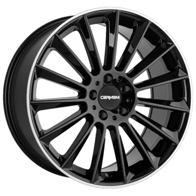 Janta aliaj Carmani 17 Fritz 9.0x21" 5x112 ET35 BLP - Black lip polish
