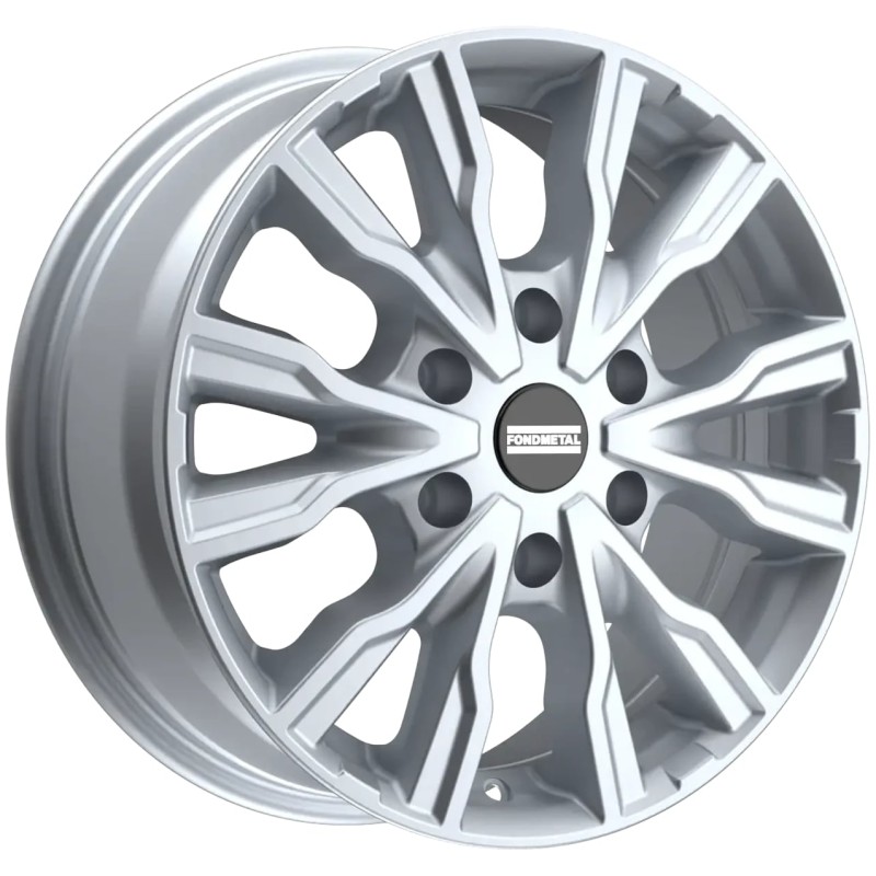 Janta aliaj FONDMETAL PRO2 (8600) 6.5x16 125 ET50 GLOSSY SILVER