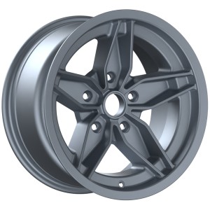 Janta aliaj FONDMETAL STR16 7x16 130 ET23.3 MATT SILVER