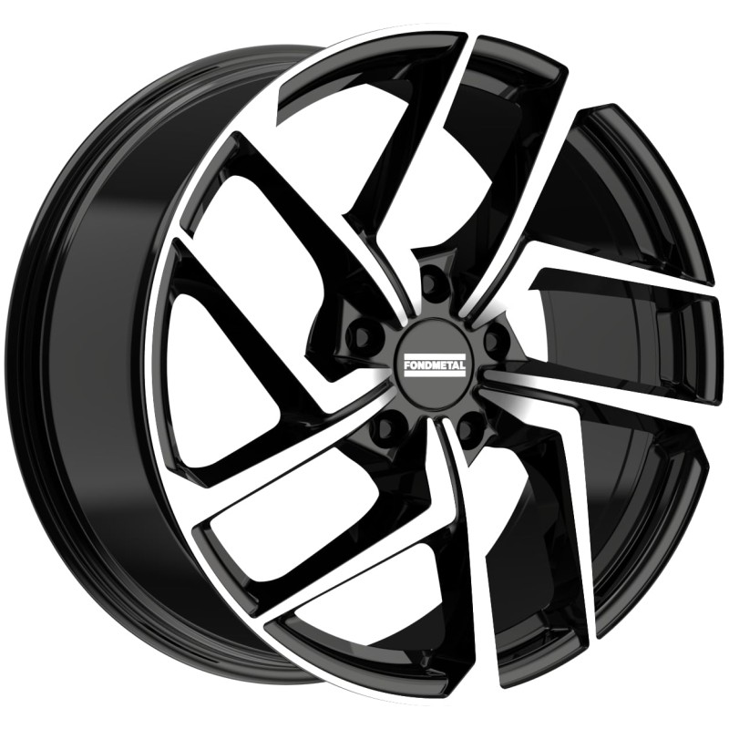 Janta aliaj FONDMETAL TAARA (FMI16) 8x19 112 ET44 GLOSSY BLACK MACHINED