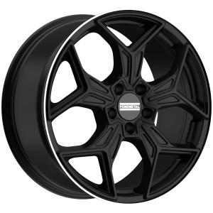 Janta aliaj FONDMETAL TARANIS (FMI17) 9.5x20 112 ET43 MATT BLACK MACHINED LIP