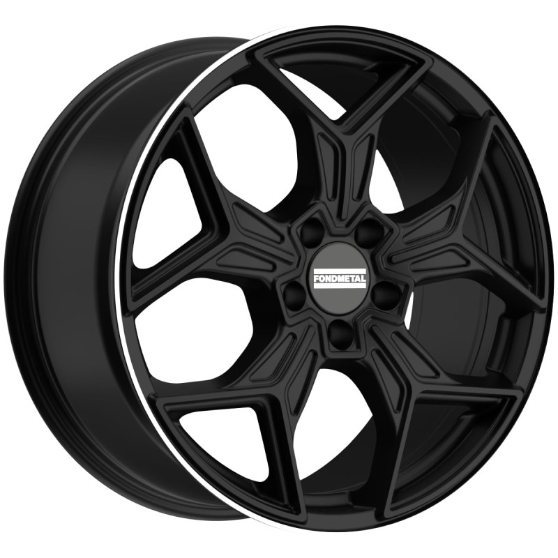 Janta aliaj FONDMETAL TARANIS (FMI17) 9.5x20 112 ET43 MATT BLACK MACHINED LIP