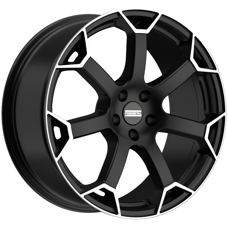Janta aliaj FONDMETAL ZEPHYRUS (FMI18) 8.5x19 112 ET45 MATT BLACK MACHINED