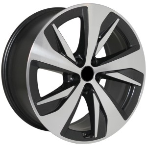 JANTA Origineel 4KE601025AF 9/20 5x112 ET38 Anthracite polished CB 66.5