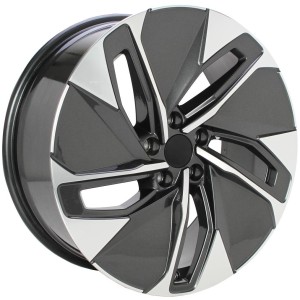 JANTA Origineel VOLKSWAGEN 11A601025M 8/19 5x112 ET45 Anthracite polished CB 57.1