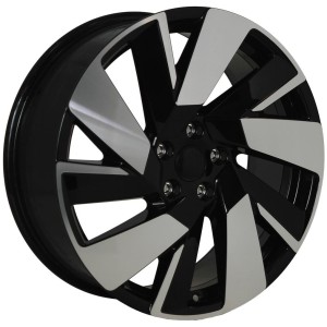 JANTA Origineel VOLKSWAGEN 2GJ601025F 7.5/19 5x112 ET38 Black polished CB 57.1