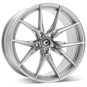 Janta aliaj Wrath Wheels WFX 8.5x18" 5x112 ET45 SP - Silver polished face