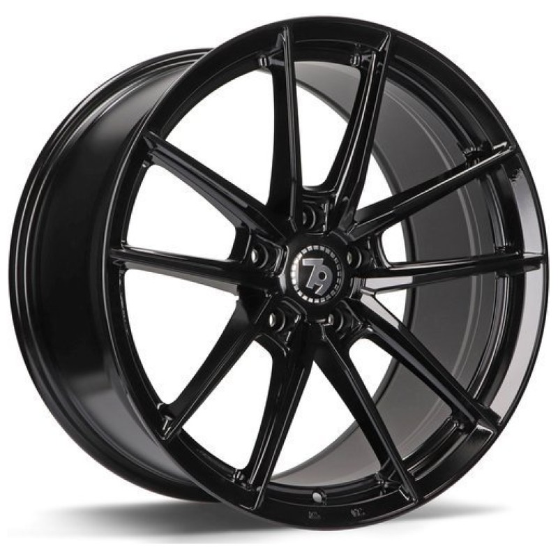 Janta aliaj seventy9 SCF-A 9.5x19" 5x120 ET38 BG - Black Glossy