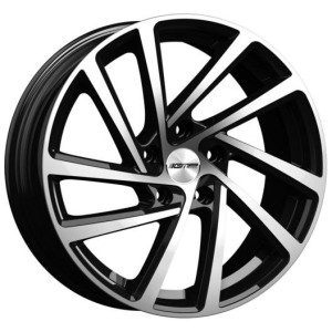 JANTA GMP WONDER 8/19 5x112 ET45 Black polished CB 57.1