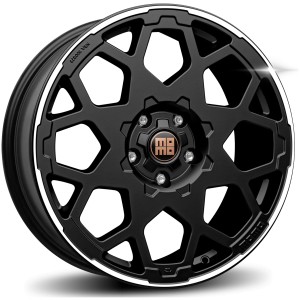 Janta aliaj MOMO HEAVY DUTY 8.5x20 5X114.3 ET35 MATT BLACK POLISHED