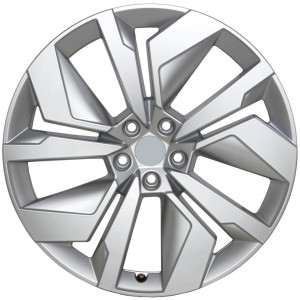JANTA Origineel AUDI 4M8601025DS + GREY CAP 10/22 5x112 ET21 Silver CB 66.5