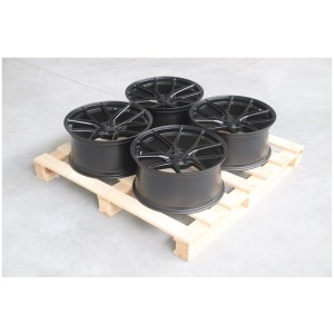 JANTA JR Wheels Complete Sets CB72.6 5x114 19/9 ET35 Matt Black