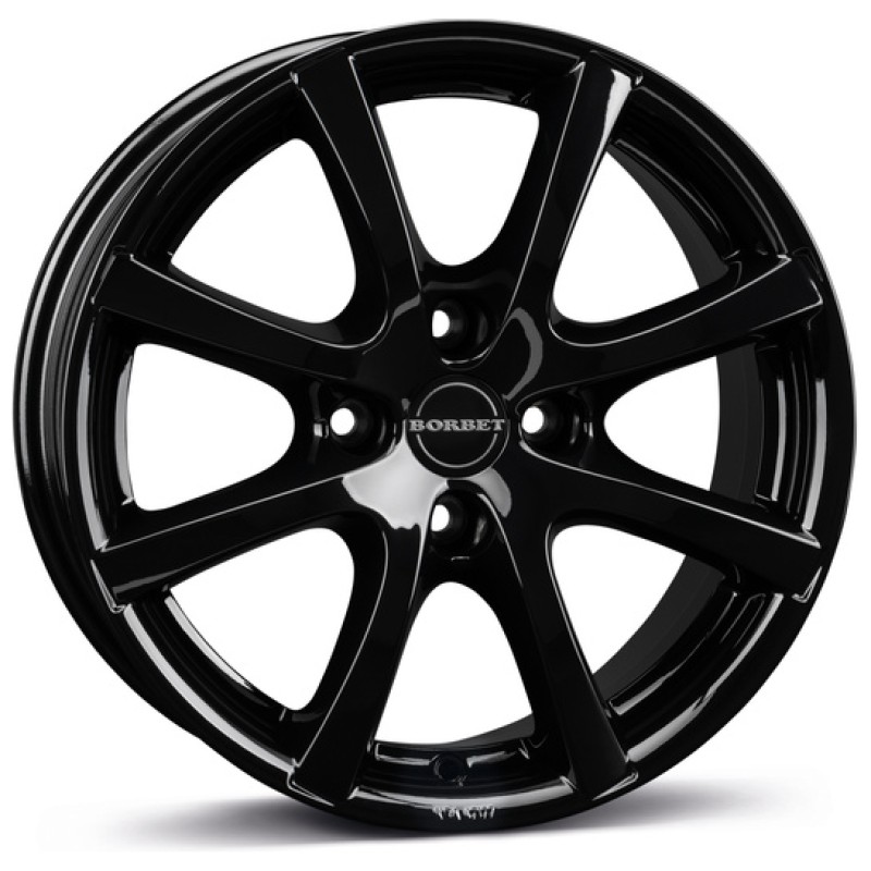 Janta aliaj Borbet LV4 5.5x14" 4x100 ET43 BG - Black Glossy