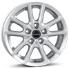 Janta aliaj Borbet W 6.0x15" 5x100 ET45 CS - Crystal silver