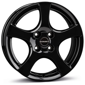 Janta aliaj Borbet F 6.5x16" 4x100 ET38 BG - Black Glossy