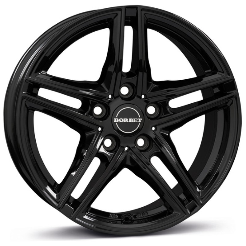 Janta aliaj Borbet XR 7.5x16" 5x112 ET45 BG - Black Glossy