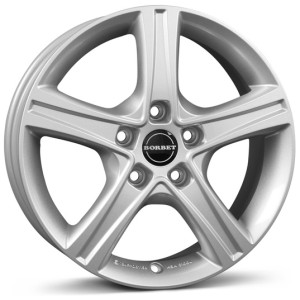 Janta aliaj Borbet CWD 6.5x16" 5x120 ET52 CS - Crystal silver